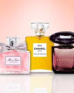 Women's luxury perfumes, floral fragrances, and eau de parfum collection