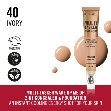 Rimmel Multi-Tasker Wake Me Up Concealer & Foundation-xpressionsstyle