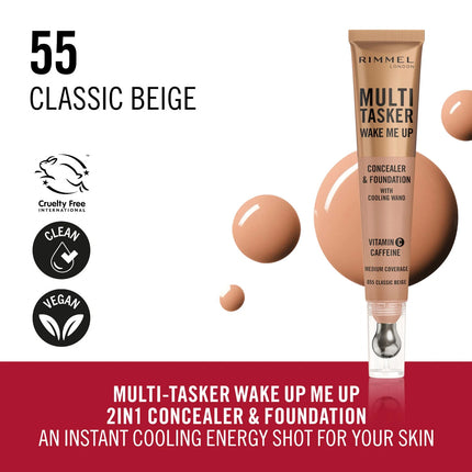 Rimmel Multi-Tasker Wake Me Up Concealer & Foundation-xpressionsstyle