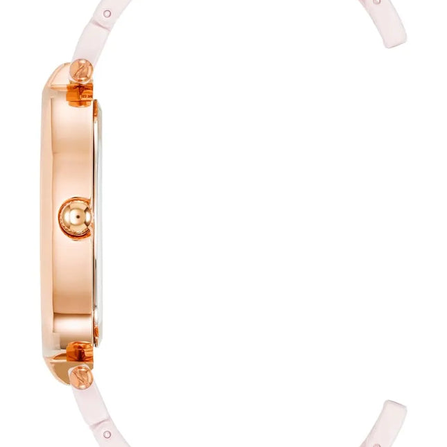 Anne Klein Women’s Analog Ceramic Watch – Model AK/5012RGBH