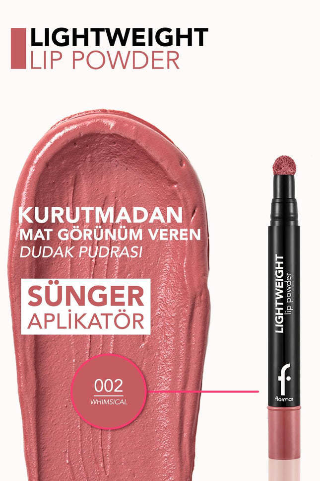 Flormar Lightweight Lip Powder-xpressionsstyle