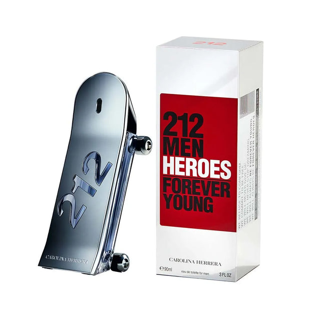 Carolina Herrera 212 Heroes Forever Young EDT 90ml-Impulse Warehouse UAE