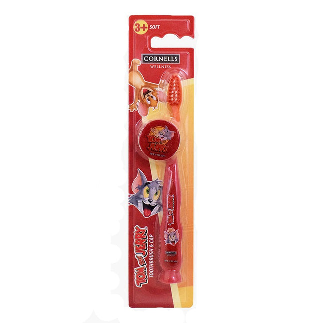 Warner Bros Tom & Jerry Kids Toothbrush & Cap-Impulse Warehouse UAE