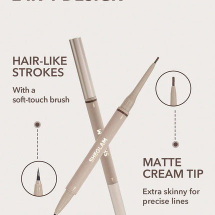 Sheglam Brows On Demand 2-In-1 Brow Pencil-xpressionsstyle
