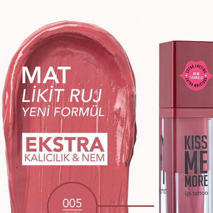 Flormar Kiss Me More Lip Tattoo Lipstick-xpressionsstyle