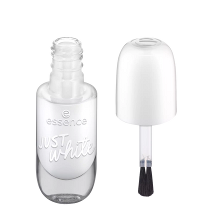 Essence Gel Nail Colour 33 Just White 8ml-xpressionsstyle