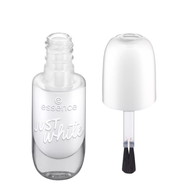Essence Gel Nail Colour 33 Just White 8ml-xpressionsstyle
