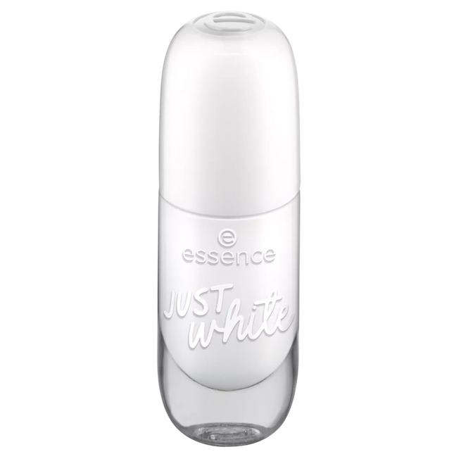 Essence Gel Nail Colour 33 Just White 8ml-xpressionsstyle