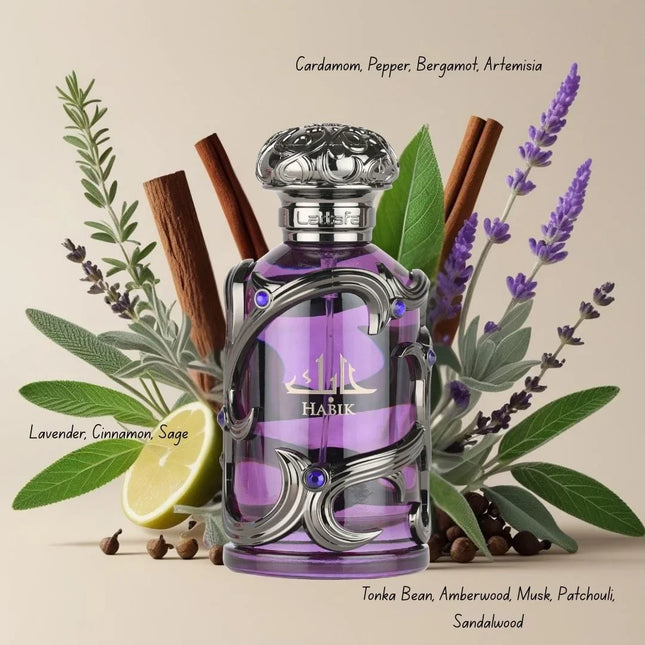 عطر لَطافة حَبيك أو دو برفوم للرجال 100 مل