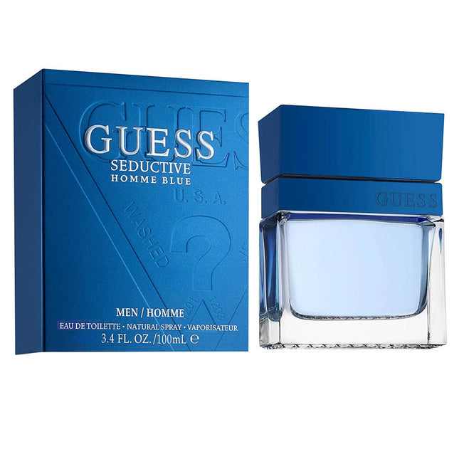 Guess Men's Seductive Homme Blue EDT 100ml-Impulse Warehouse UAE
