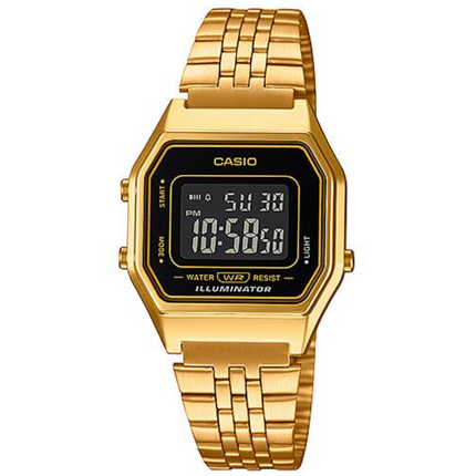 ساعة كاسيو LA680WGA-1B الكلاسيكية للجنسين