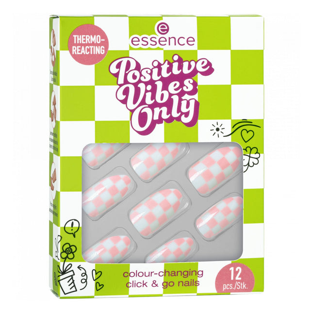 Essence Positive Vibes Only  Colour-Changing Click & Go Nails-xpressionsstyle