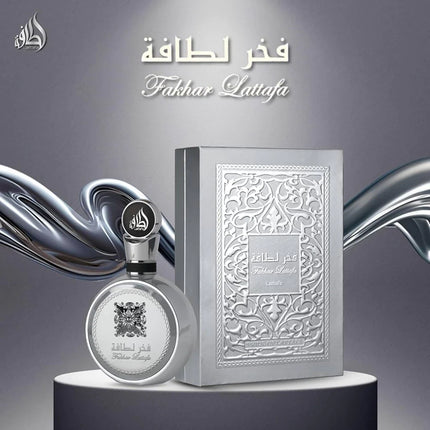 Lattafa Fakhar Platin Eau De Parfum for Unisex 100ml