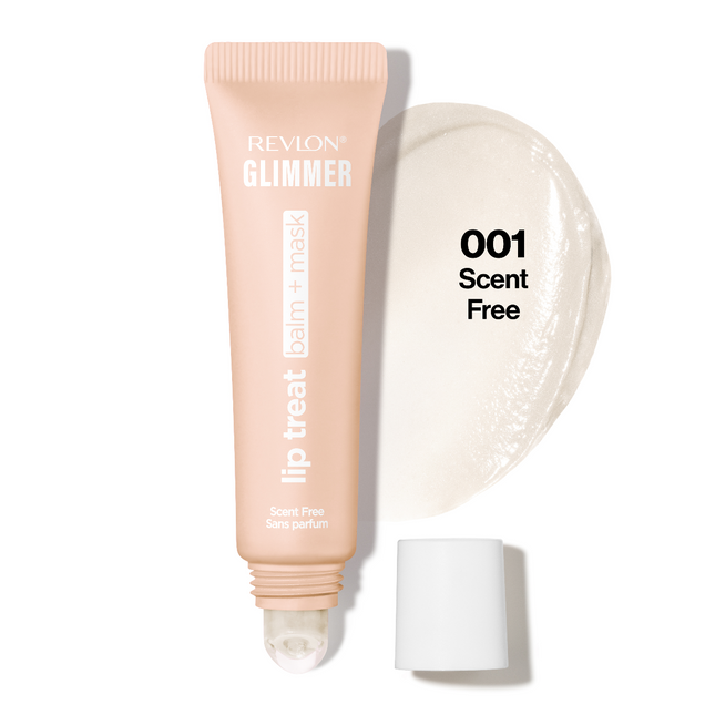 Revlon Glimmer Lip Treat Balm + Mask 001 Scent Free