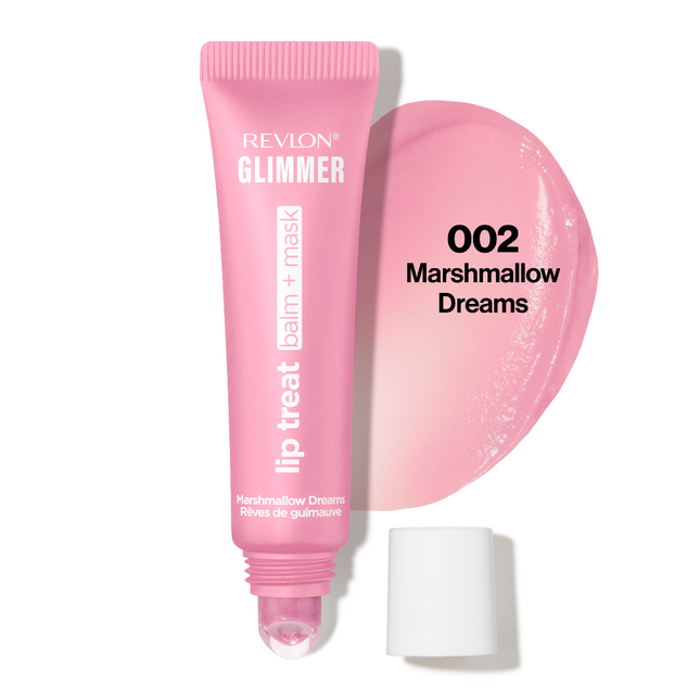 Revlon Glimmer Lip Treat Balm + Mask 002 Marshmallow Dreams