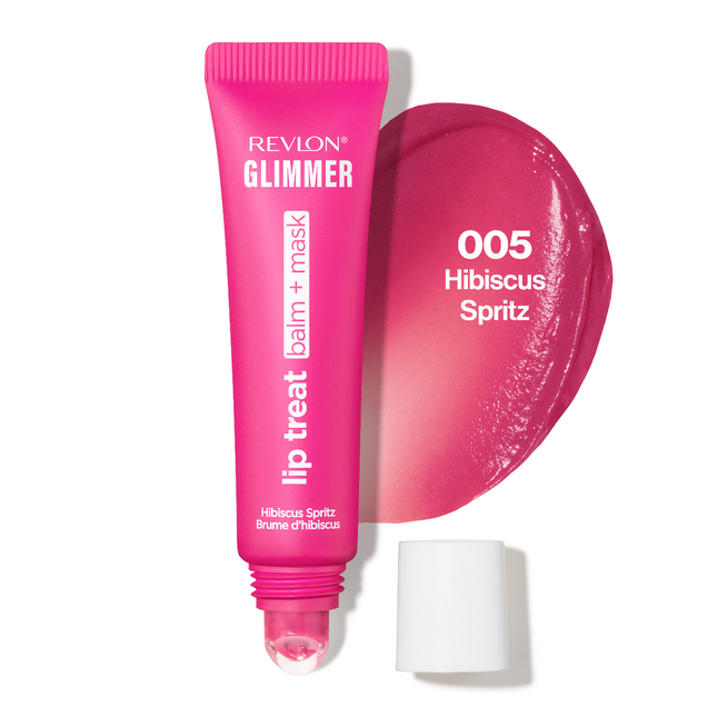 Revlon Glimmer Lip Treat Balm + Mask 005 Hibiscus Spritz