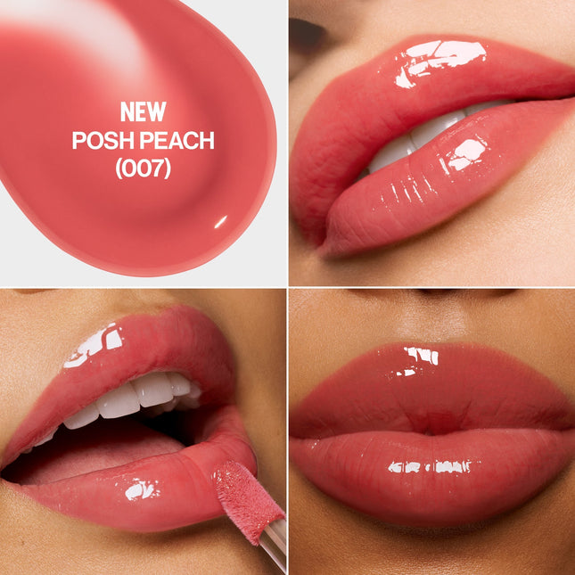 Revlon Super Lustrous Glimmer Lip Oil Posh Peach