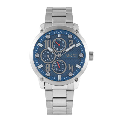 BLADE Combat Blue – Intrepid Collection | 44mm Dual-Time Men's Watch