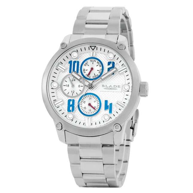 BLADE Combat II  3563G2SWS Stainless Steel Multifunction Men's Watch-Impulse Warehouse UAE