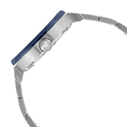 ساعة BLADE Twist Blue – مجموعة أجندة | ساعة رجالية 42 مم مطلية بالذهب الأزرق بتقنية PVD
