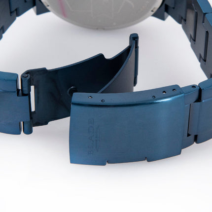 BLADE Aztec 3585G2BBB Blue SS Case and Band Men's Watch-xpressionsstyle