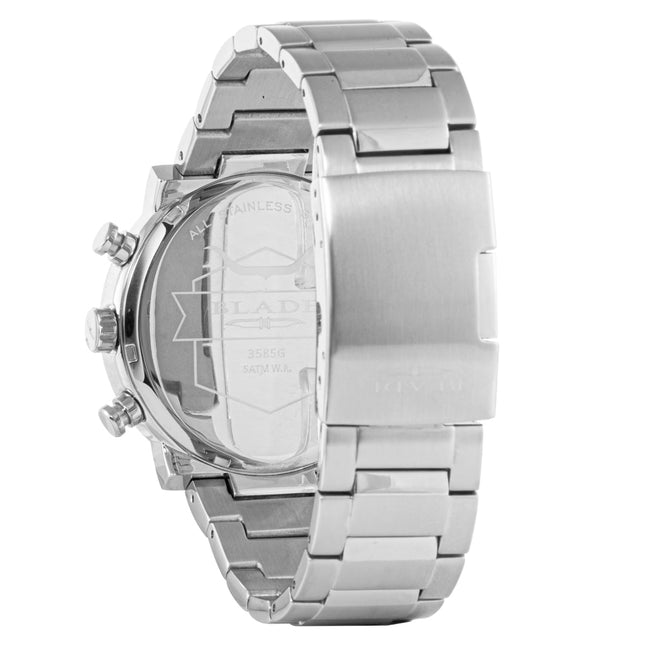 BLADE Aztec Mono 3585G2MWS Stainless Steel Multifunction Men's Watch-Impulse Warehouse UAE