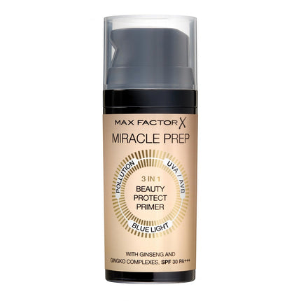 Max Factor Miracle Prep 3in1 Make Up Primer Beauty Protect 30ml-xpressionsstyle