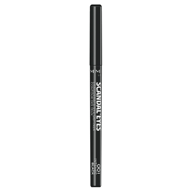 Rimmel London Automatic Eyeliner Scandal Eyes Black - 001-xpressionsstyle