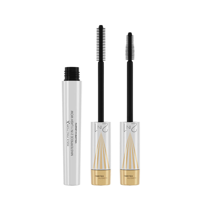 Max Factor Mascara Masterpiece 2 in 1 Lash Wow - Black-xpressionsstyle