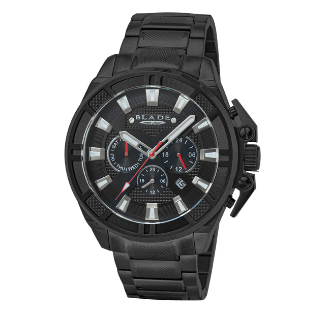BLADE Crossfire Imprint 3675G2NNN SS Case & Band Multifunction Men's Watch-Impulse Warehouse UAE