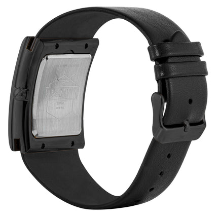 BLADE Freedom 3701G1NNN SS Case Black Leather Strap Men's Watch-xpressionsstyle