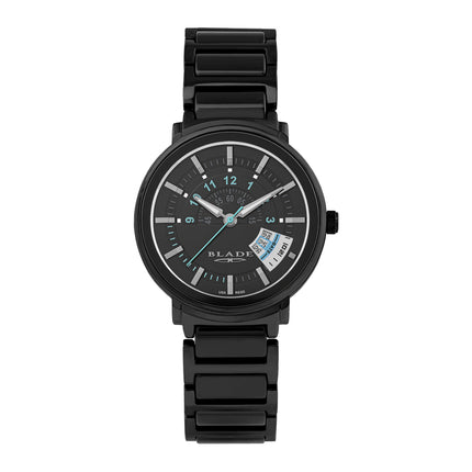 BLADE Jazz Noir 3728L4NNN – Dinamico Collection Japan Date Quartz Women's Watch