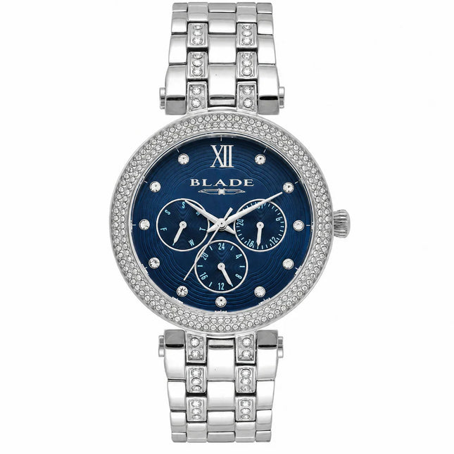 BLADE Dazzle Blue 3732L2SBS – Mystique Collection Multifunction Women's Watch