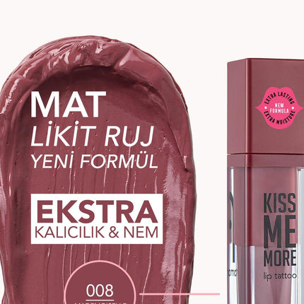 Flormar Kiss Me More Lip Tattoo Lipstick-xpressionsstyle