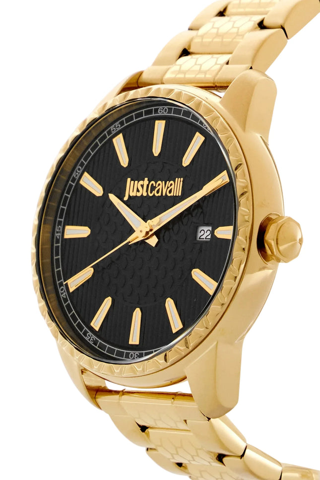 ساعة Just Cavalli JC1G176M0165 ذهبية دائرية 43 مم