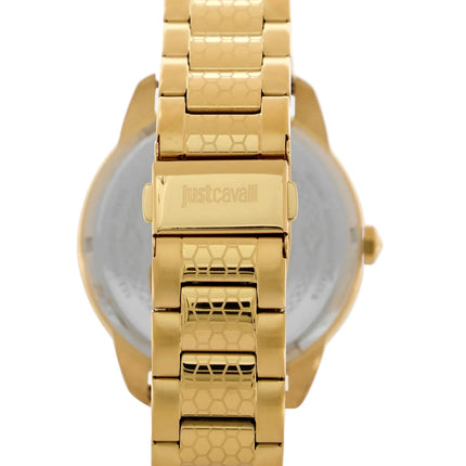 Just Cavalli JC1G176M0165 Round 43mm Gold Watch