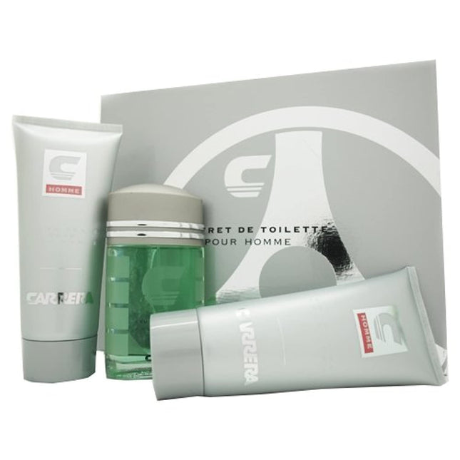 Carrera 3 Piece Gift Set for Men EDT 100ml + 200 ml Shower Gel + 200 ml After Shave-Impulse Warehouse UAE