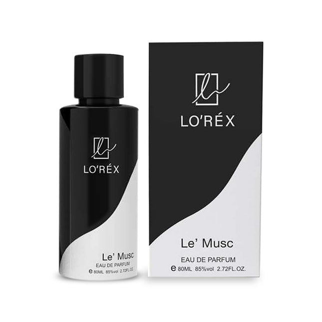 LO'REX, Le' Musc Floral Fresh Musk for Unisex EDP 80ml-Impulse Warehouse UAE
