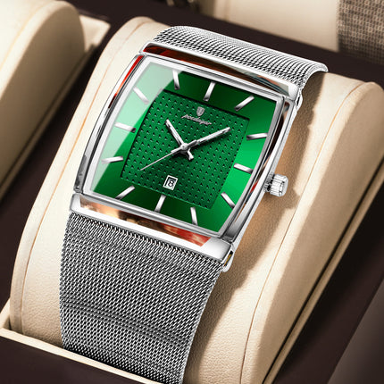 Poedagar 885SLGN Ultra-Thin Stainless Steel Men's Watch