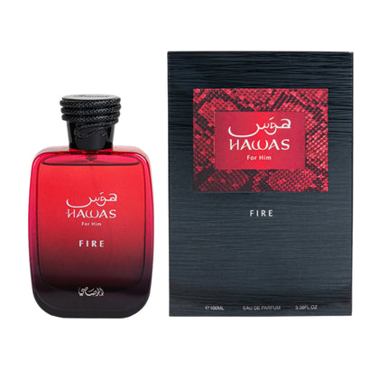 Rasasi Hawas Fire for Him EDP 100ml-xpressions.ae