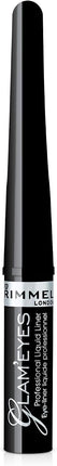 Rimmel Glam Professional Liquid Eyeliner - Black Glamour