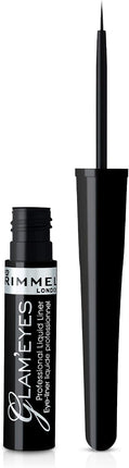 Rimmel Glam Professional Liquid Eyeliner - Black Glamour
