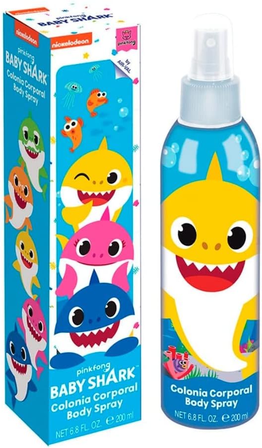 Nickelodeon Baby Shark Body Spray Unisex 200ml-Impulse Warehouse UAE