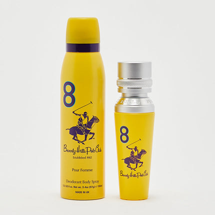 Beverly Hills Polo Club No 8 Gift Set for Women EDP 50ml & 150ml-xpressionsstyle