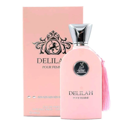 Delilah Pour Femme by Maison Alhambra Eau de Parfum 100ml + Delilah Blanc Perfume for Women EDP 100ml
