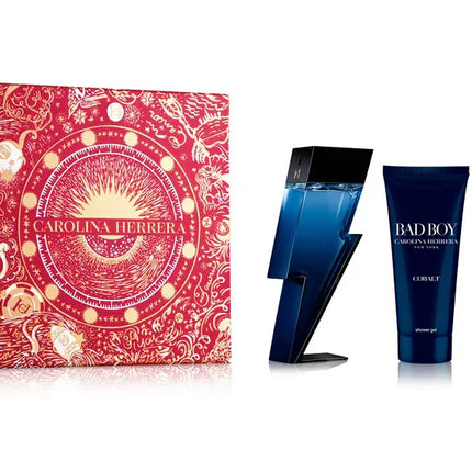 Carolina Herrera Bad Boy Cobalt for Men Gift Set-xpressionsstyle