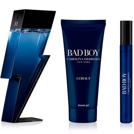 Carolina Herrera Bad Boy Cobalt for Men Gift Set-xpressionsstyle