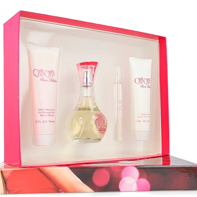 Paris Hilton Can Can 4PCS EDP Women Gift Set-xpressionsstyle
