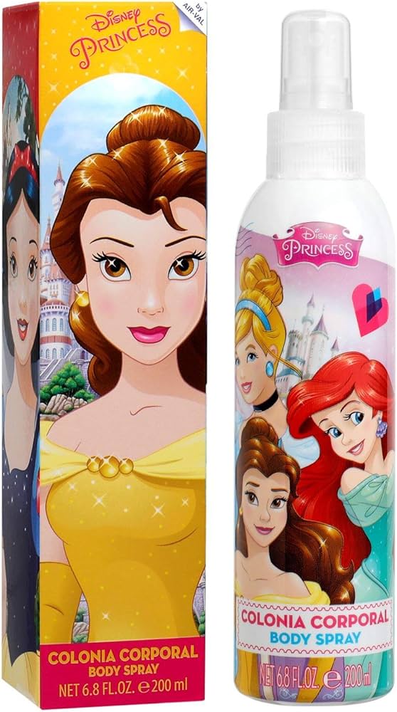 Air-Val Disney Princess Body Cologne White 200ml-Impulse Warehouse UAE
