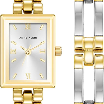 Anne Klein Women's Bracelet Watch Set - Model 10/4899GTST